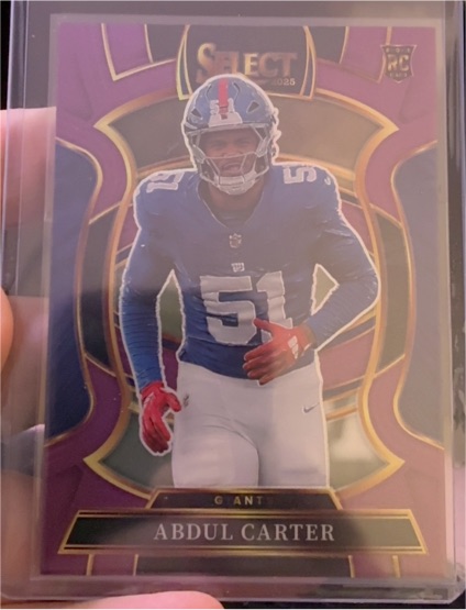 2025 Panini Select Concourse #95 Abdul Carter Rookie — front