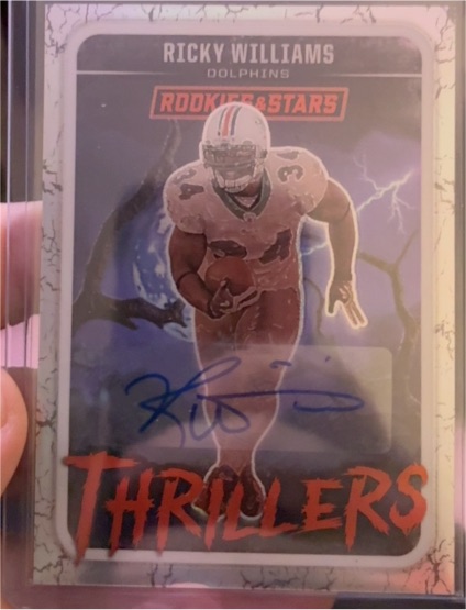 2025 Panini Rookies & Stars #16 Ricky Williams Thrillers — front