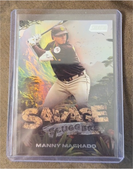 2025 Topps Stadium Club Savage Sluggers #SS-17 Manny Machado — front