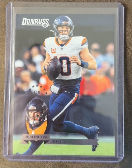 2025 Donruss Retro 1995 #32 Bo Nix Denver Broncos — front