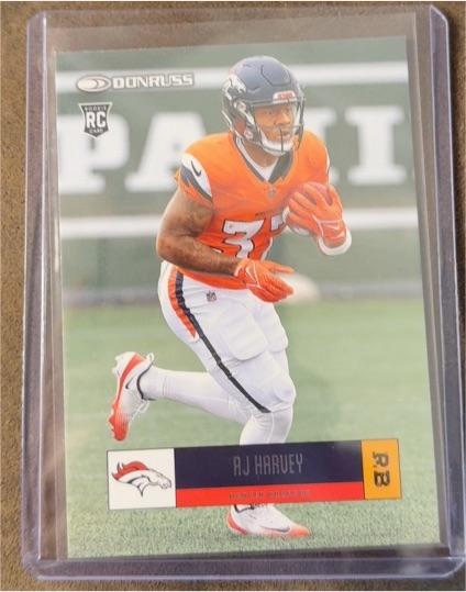 2025 Panini Donruss #R05-RJV RJ Harvey — front