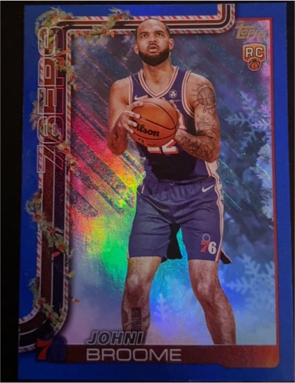2025-26 Topps Holiday #H195 Johni Broome — front