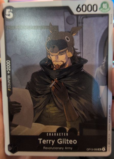 One Piece CCG OP13-088 Terry Gilteo — front
