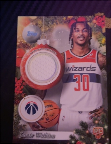 2025-26 Topps Holiday #PR-JW Jamir Watkins — front