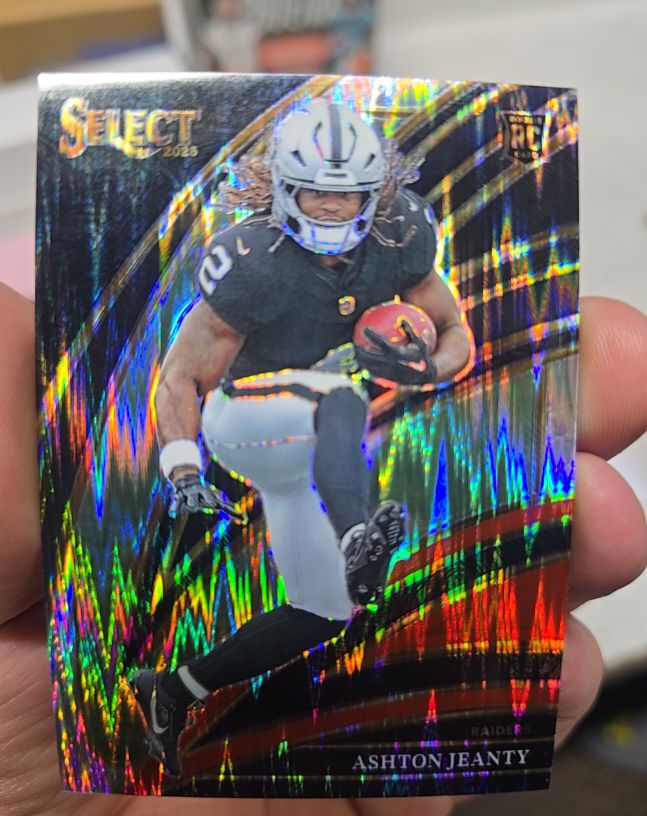 2025 Panini Select #4 Ashton Jeanty — front