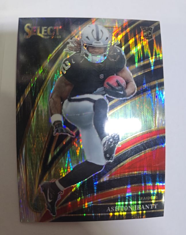 2025 Panini Select #204 Ashton Jeanty — front