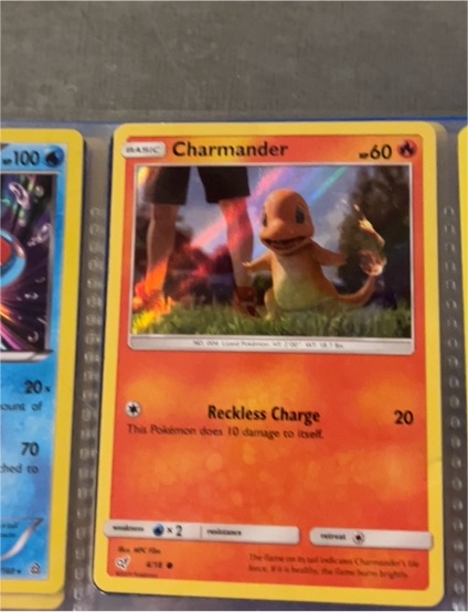 2019 Pokémon Detective Pikachu #4 Charmander — front