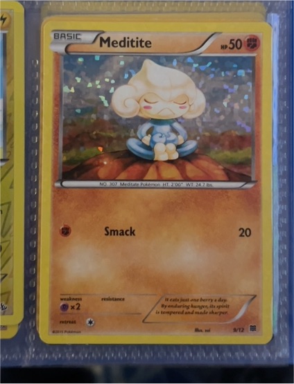 2015 Pokémon Primal Clash #79 Meditite — front