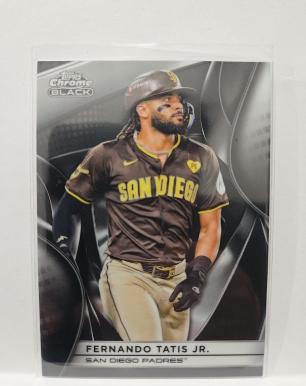 2025 Topps Chrome Black #55 Fernando Tatis Jr. — front