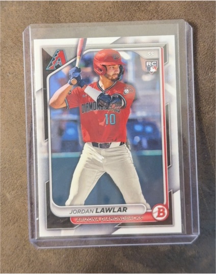 2024 Bowman #96 Jordan Lawlar — front