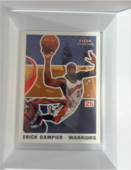 2000 Fleer Tradition #48 Erick Dampier — front