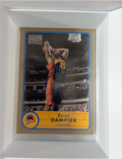 2003-04 Bazooka #118 Erick Dampier — front