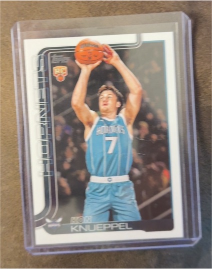 2025-26 Topps #204 Kon Knueppel — front