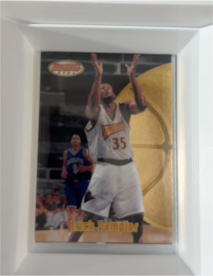 1997-98 Bowman's Best #66 Erick Dampier — front