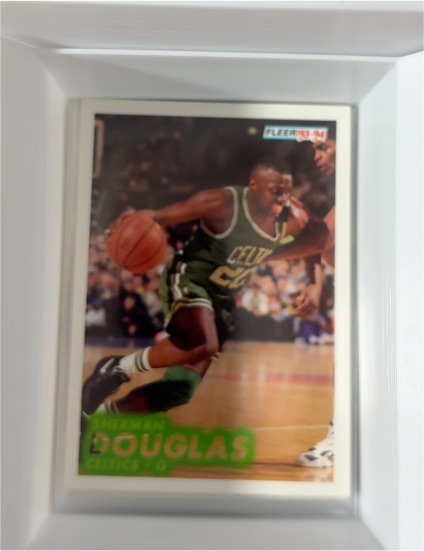 1993-94 Fleer #11 Sherman Douglas Boston Celtics — front
