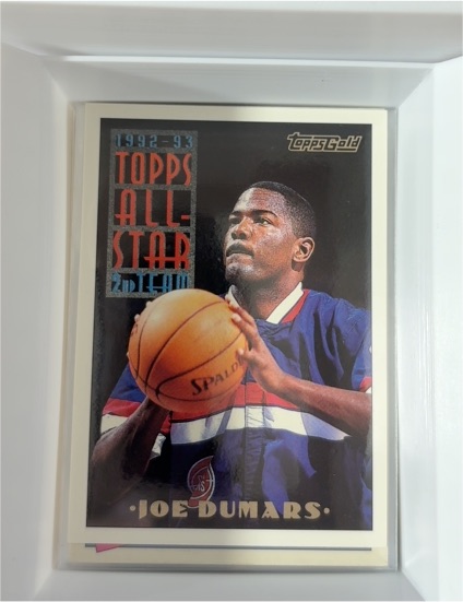 1993-94 Topps #115 Joe Dumars — front