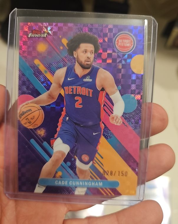 2025-26 Topps Finest #37 Cade Cunningham — front