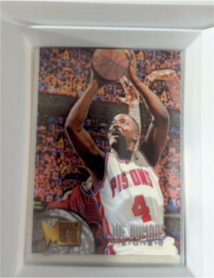 1995-96 Fleer Metal #28 Joe Dumars — front