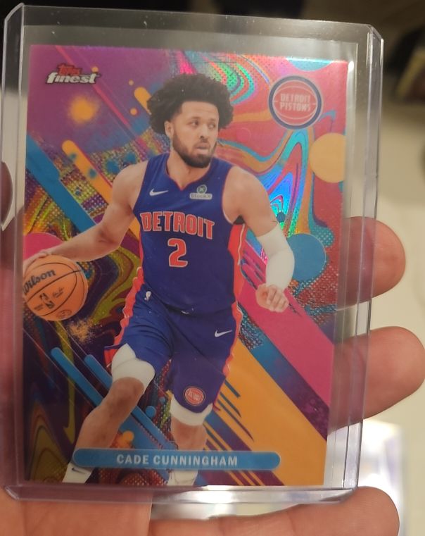 2026 Topps Finest #37 Cade Cunningham — front