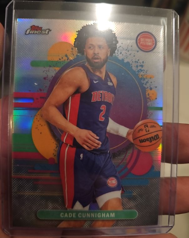 2025-26 Topps Finest #37 Cade Cunningham — front