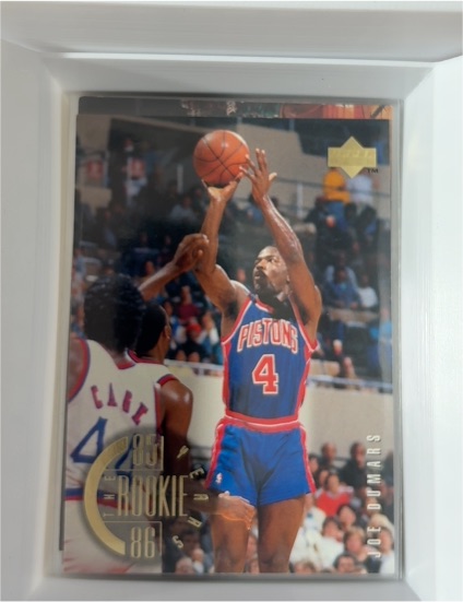 1995-96 Upper Deck #139 Joe Dumars — front