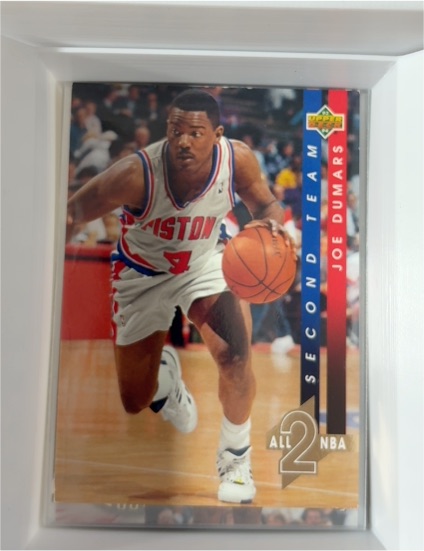 1993-94 Upper Deck All-NBA #AN10 Joe Dumars — front