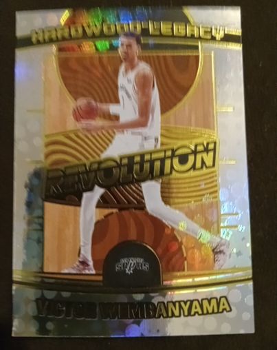 2024-25 Panini Revolution #10 Victor Wembanyama Hardwood Legacy — front