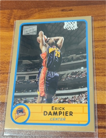 2003-04 Bazooka #118 Erick Dampier — front