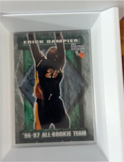1997 Score Board Rookies #81 Erick Dampier — front