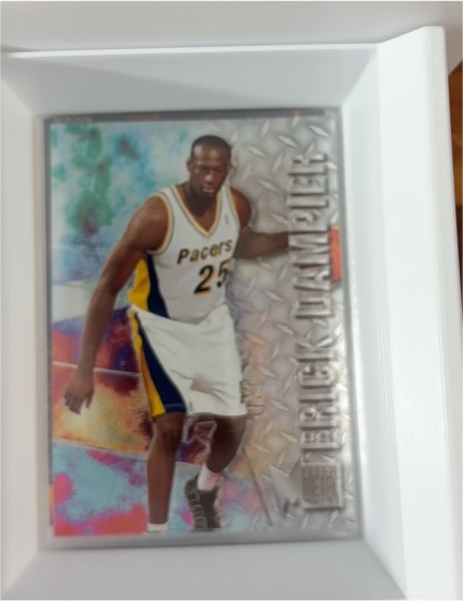 1996-97 Fleer Metal #177 Erick Dampier Rookie — front