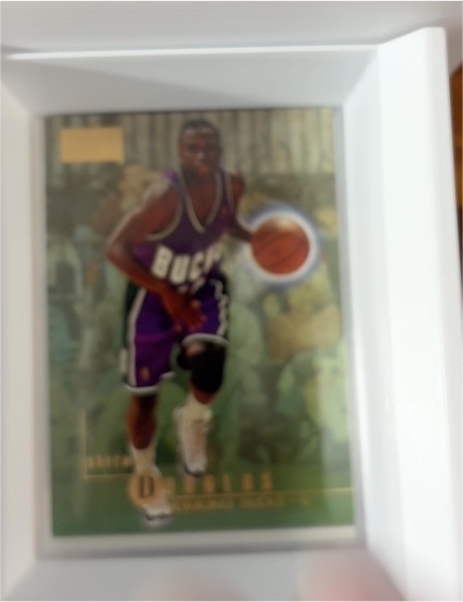 1996-97 Skybox Premium #63 Ray Allen Rookie Card — front