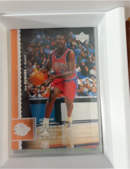 1996-97 Upper Deck #33 Joe Dumars — front