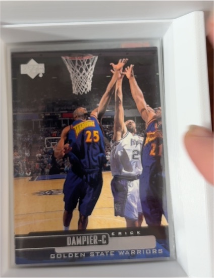 1999-00 Upper Deck #41 Erick Dampier — front