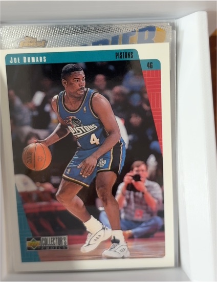 1997-98 Upper Deck Collector's Choice #239 Joe Dumars — front