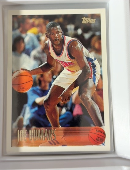 1996-97 Topps #40 Joe Dumars — front