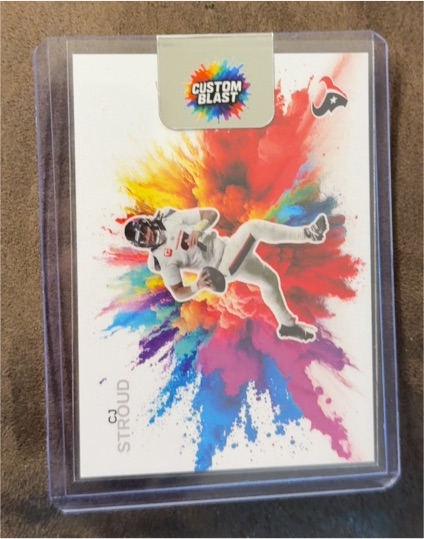 2024 Panini Phoenix Color Blast #CB-22 C.J. Stroud — front