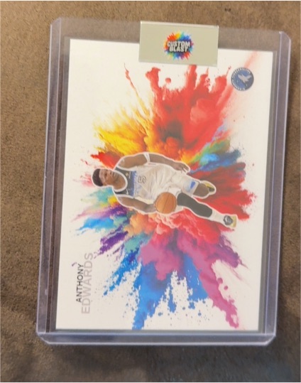 2021 Panini Court Kings Artistry in Motion #8 Anthony Edwards — front