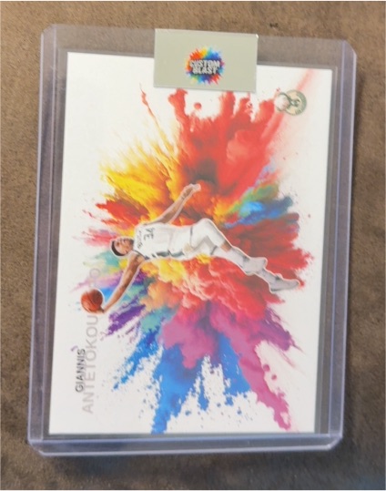 2022-23 Panini Court Kings #20 Giannis Antetokounmpo Artistry in Motion — front
