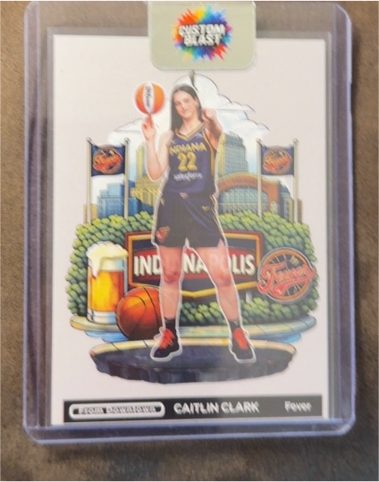 2025 Custom Beast Caitlin Clark Indiana Fever — front