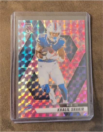 2025 Panini Mosaic #122 Khalil Shakir — front