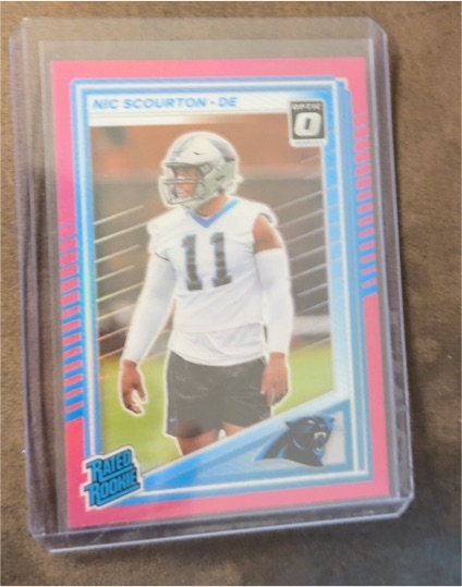 2025 Panini Donruss Optic #383 Nic Scourton — front