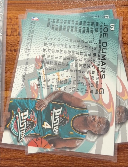 1997-98 Topps Stadium Club #132 Joe Dumars — front