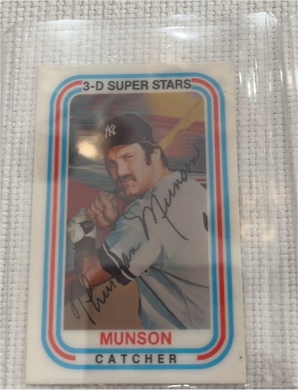 1976 Kellogg's #53 Thurman Munson — front