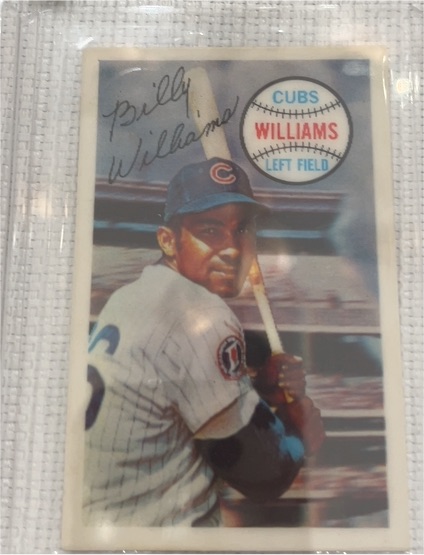 1970 Kellogg's 3-D Super Stars #37 Billy Williams — front
