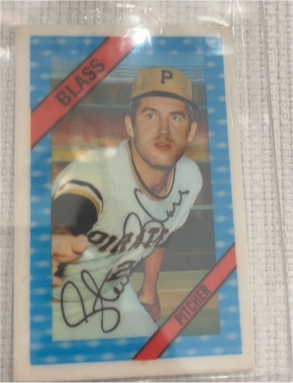 1972 Kellogg's 3-D Super Stars #44 Steve Blass — front