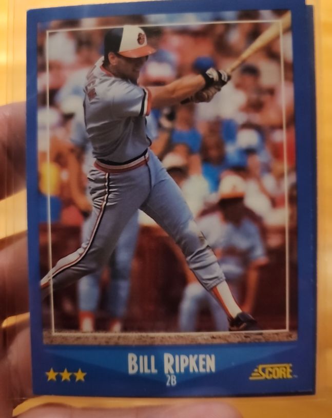 1988 Score #200 Bill Ripken — front