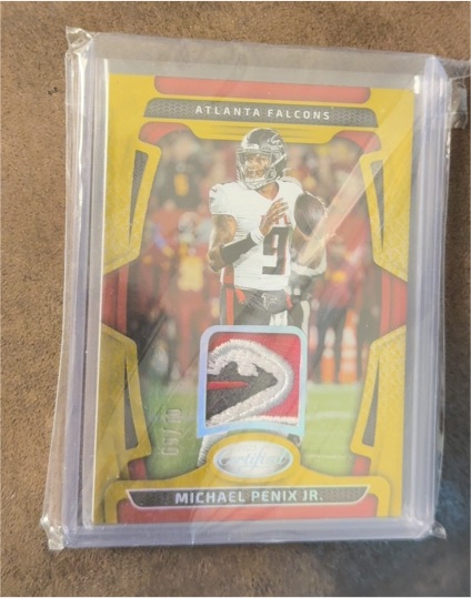 2025 Panini Certified #MME-MPJ Michael Penix Jr. — front