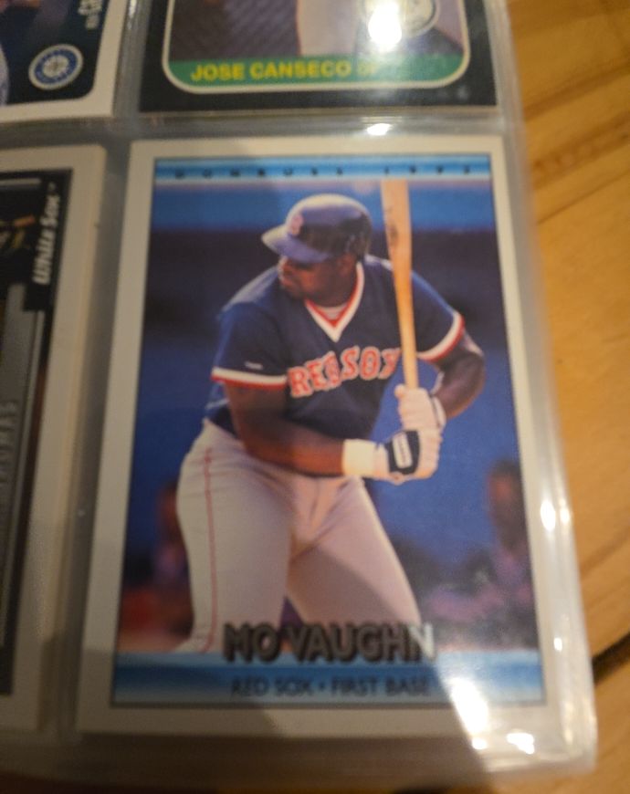 1992 Donruss #514 Mo Vaughn — front