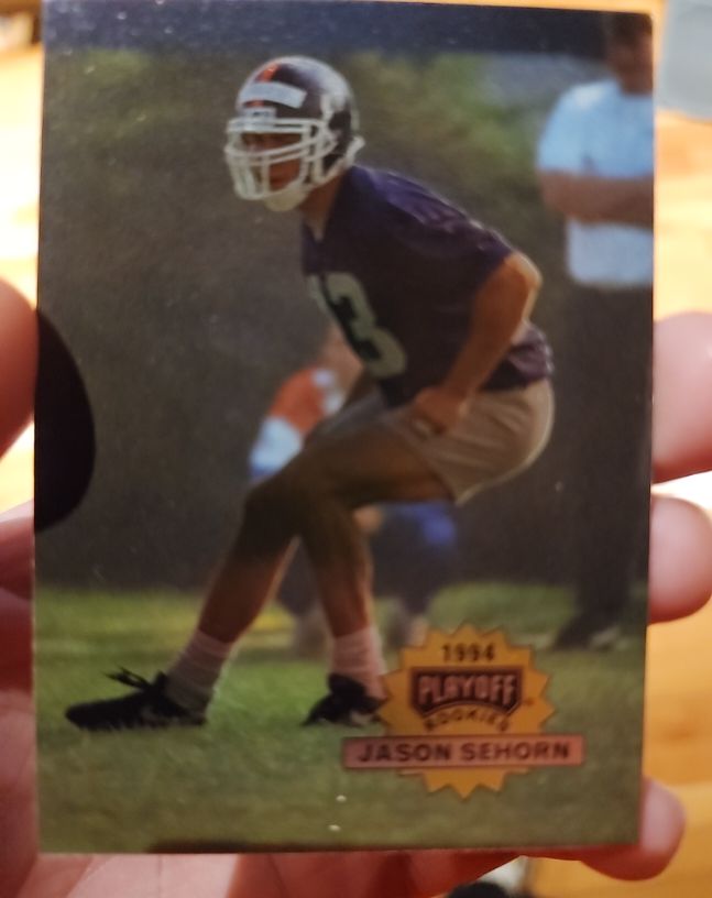1994 Playoff Rookies #319 Jason Sehorn — front
