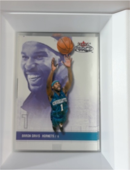 2001-02 Fleer Force #41 Baron Davis — front